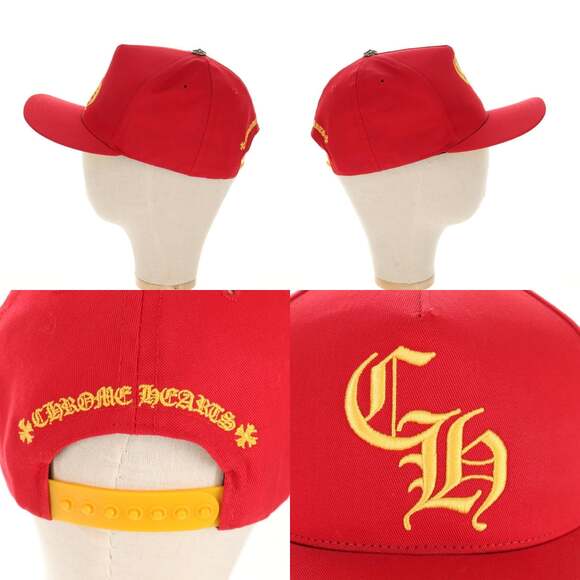 Chrome Hearts Cross Ball CH Embroidery Baseball Cap